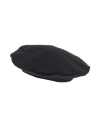 Giulia N Couture Woman Hat Black Size Onesize Cotton In Black