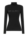 Giulia N Couture Woman T-shirt Black Size S Viscose, Elastane