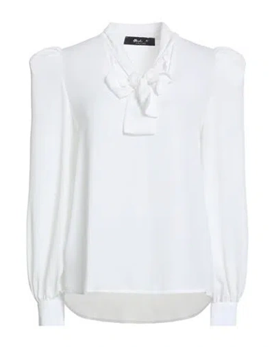 Giulia N Couture Woman Top White Size Xxs Polyamide, Elastane, Metal
