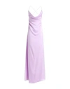 Giulia N Woman Maxi Dress Lilac Size L Polyester In Purple