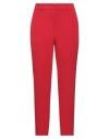 Giulia N Woman Pants Red Size L Polyester, Elastane