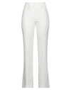 Giulia N Woman Pants White Size Xs Polyester, Elastane In White