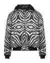 Giulia N Woman Down Jacket Black Size M Polyester In Black