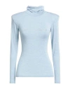Giulia N Woman T-shirt Sky Blue Size Xs Viscose, Elastane