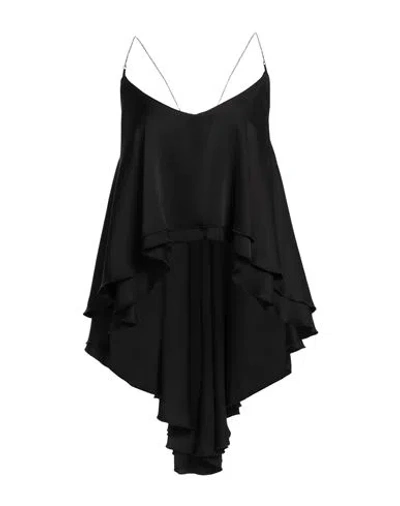 Giulia N Woman Top Black Size L Polyester