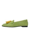 Giulia Neri Flat Shoes Green In Verde Blu E Verdi