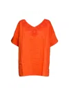Giulia Valli T-shirt Woman  2301 In Orange