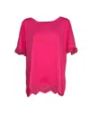 Giulia Valli Women's T-shirt 2301  In Pink