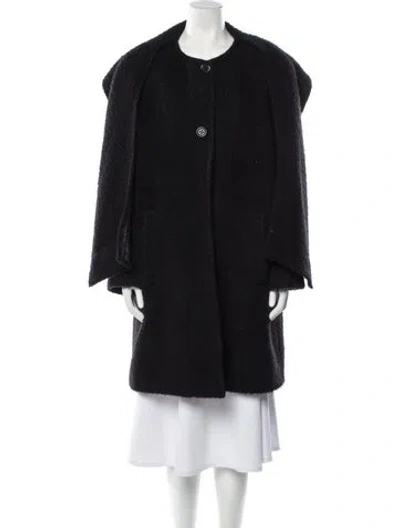 Pre-owned Giuliana Teso Vintage Jacket In Black