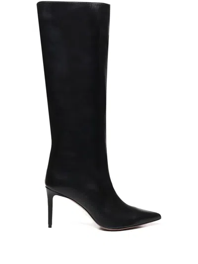 Giuliano Galiano 80mm Lara Boots In Black