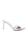 Giuliano Galiano Alixia 80mm Mules In White