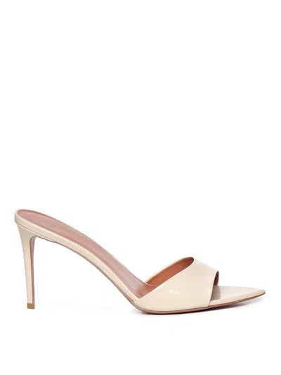 Giuliano Galiano Alixia Patent Mule In Nude