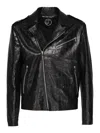 Giuliano Galiano Cocco Printed Jacket In Black