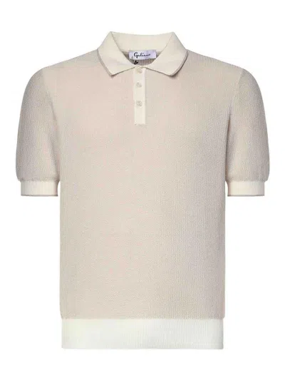 Giuliano Galiano Cotton Polo In Multi