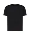 Giuliano Galiano Crew-neck Short-sleeve T-shirt In Black