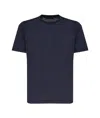 Giuliano Galiano Crew-neck Cotton T-shirt In Black