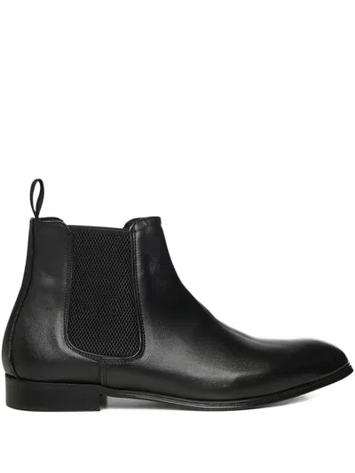 Giuliano Galiano Elvis Chelsea Boots In Black
