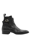 GIULIANO GALIANO LEATHER ANKLE BOOTS