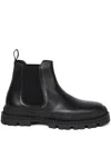 Giuliano Galiano Leather Boots In Black
