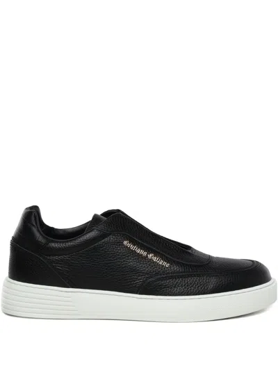 GIULIANO GALIANO LOGO-DETAIL TRAINERS