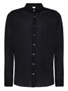 Giuliano Galiano Long-sleeved Knitted Cardigan In Black