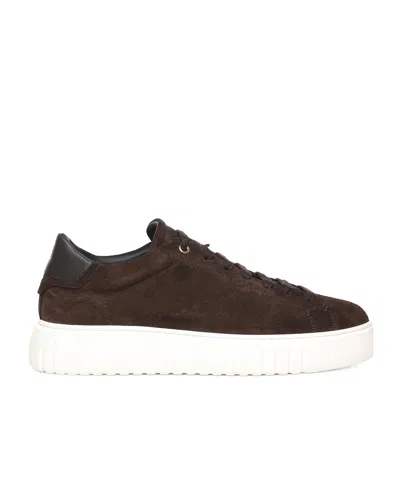 Giuliano Galiano Mars Suede Low-top Sneakers In Multi