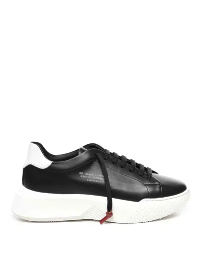 Giuliano Galiano Nemesis Sneakers In Nappa In Black