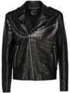 Giuliano Galiano Cocco Printed Jacket In Black