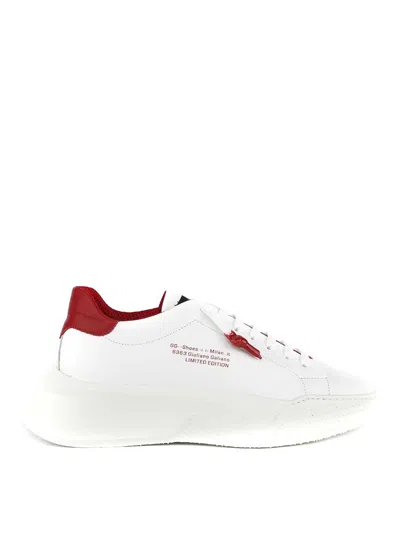 Giuliano Galiano Nemesis Lace-up Trainers In Rojo