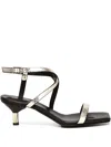 Giuliano Galiano Tequila Sandals In Gold