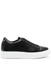 Giuliano Galiano Textured Leather Low-top Sneakers