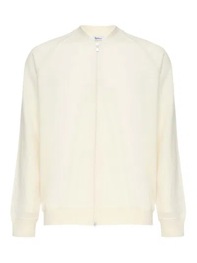 Giuliano Galiano Virgin Wool Jacket In White