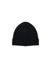 Giuliano Galiano Wool Beanie Hat In Black