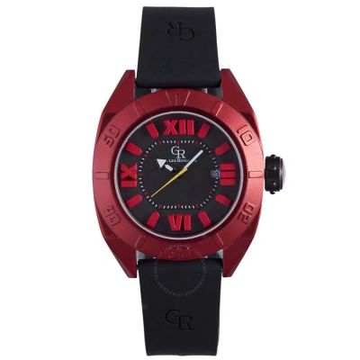 Giulio Romano Termoli Red Aluminum Men's Watch Gr-6000-14-011 In Black