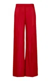Giuliva Heritage Amanda Trousers In Viscose Jersey In Red