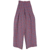 Giuliva Heritage Collection Amanda Wide Leg Trousers In Multicolor