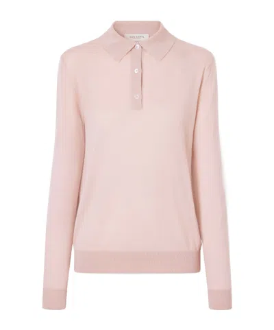 Giuliva Heritage Collection Cashmere Knit Sweater In Pink