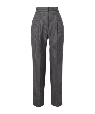 Giuliva Heritage Collection Cigarette Suit Trousers In Black