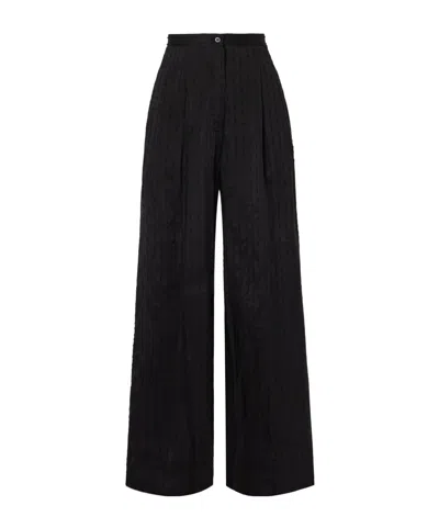 Giuliva Heritage Collection Handmade Polka Dot Trousers In Yellow