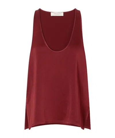 Giuliva Heritage Collection Satin Tank In Red