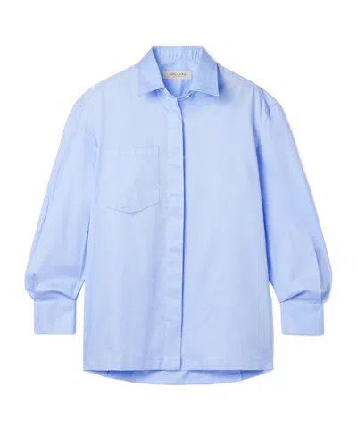 Giuliva Heritage Collection The Alba Cotton Shirt In Multi