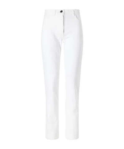 Giuliva Heritage Collection The Dan Mid-rise Straight-leg Jeans In White