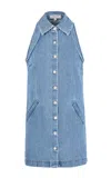 Giuliva Heritage Edda Denim Dress In Light Blue