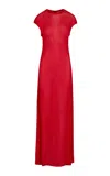 Giuliva Heritage Macy Dress In Viscose Jersey In Red