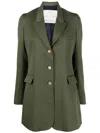 Giuliva Heritage Single Breasted Hunting Blazer With Leather Belt