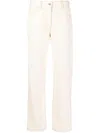 Giuliva Heritage Straight Leg Trousers With Five Pockets