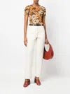 Giuliva Heritage Straight Leg Trousers With Five Pockets
