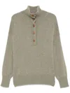 Giuliva Heritage Anselmo Sweater In Seagrass