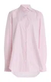 Giuliva Heritage The Husband Cotton Shirt In Stripe