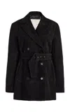 Giuliva Heritage The Mila Leather Jacket In Black